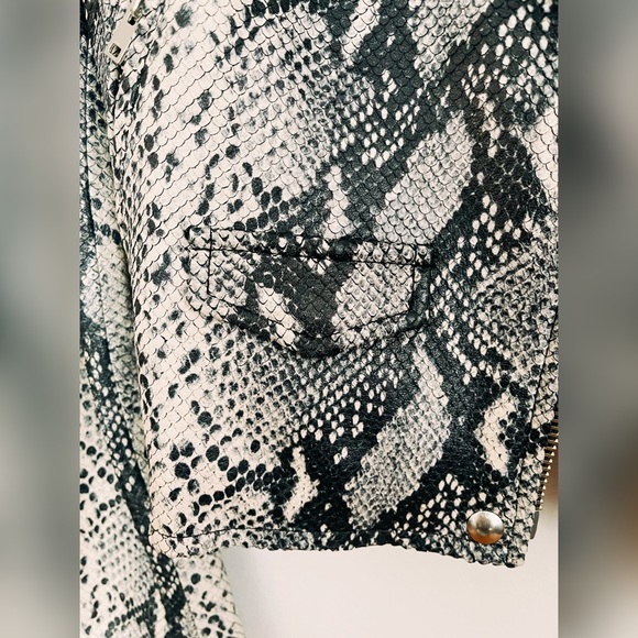 IRO Ashville Jacket in Snake NWT (Size FR34; US 0-2) - Picture 6 of 9